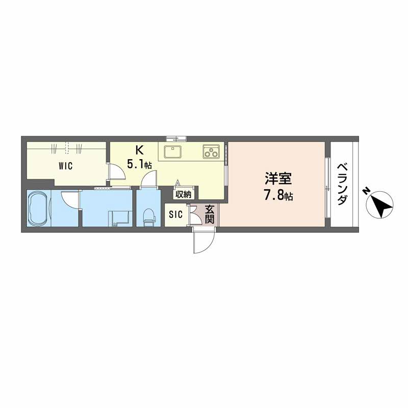 シャーメゾンアルバスⅡ A0105号-9