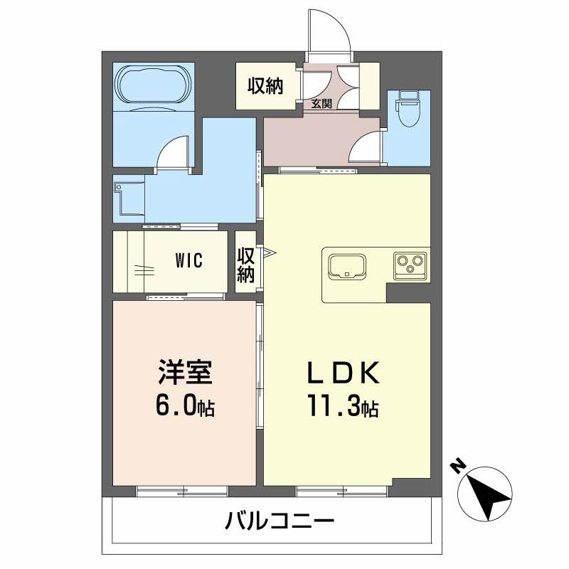 シャーメゾンアルバスⅡ A0302号-10