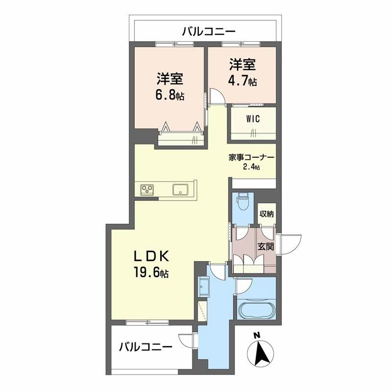 ベレオ安宅 301号-15