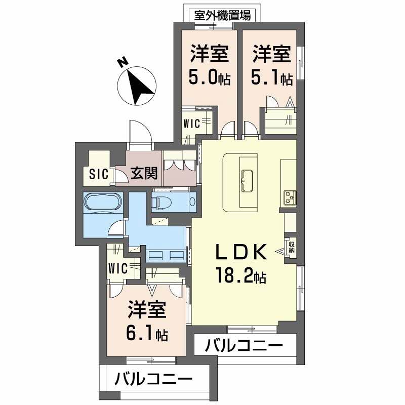 ペルル段原南 A0401号-15