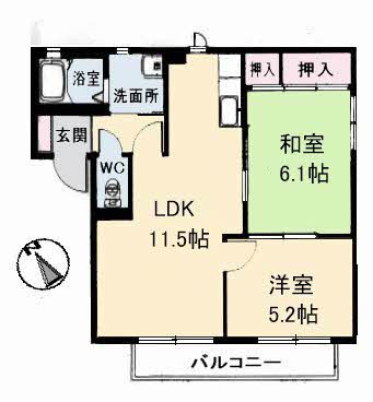 ハイツエメロード　Ａ棟 A0202号-16