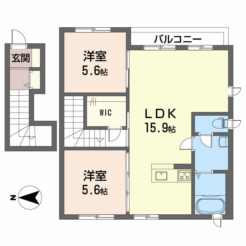 メゾンソレイユA0201-2