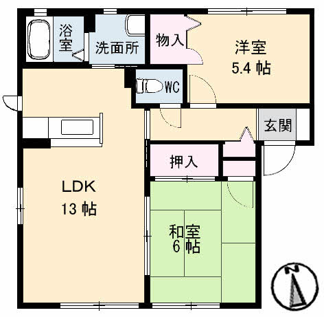 グリーンコート　Ｂ棟B0102-2