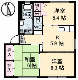 グリーンコート　Ｆ棟F0101-2