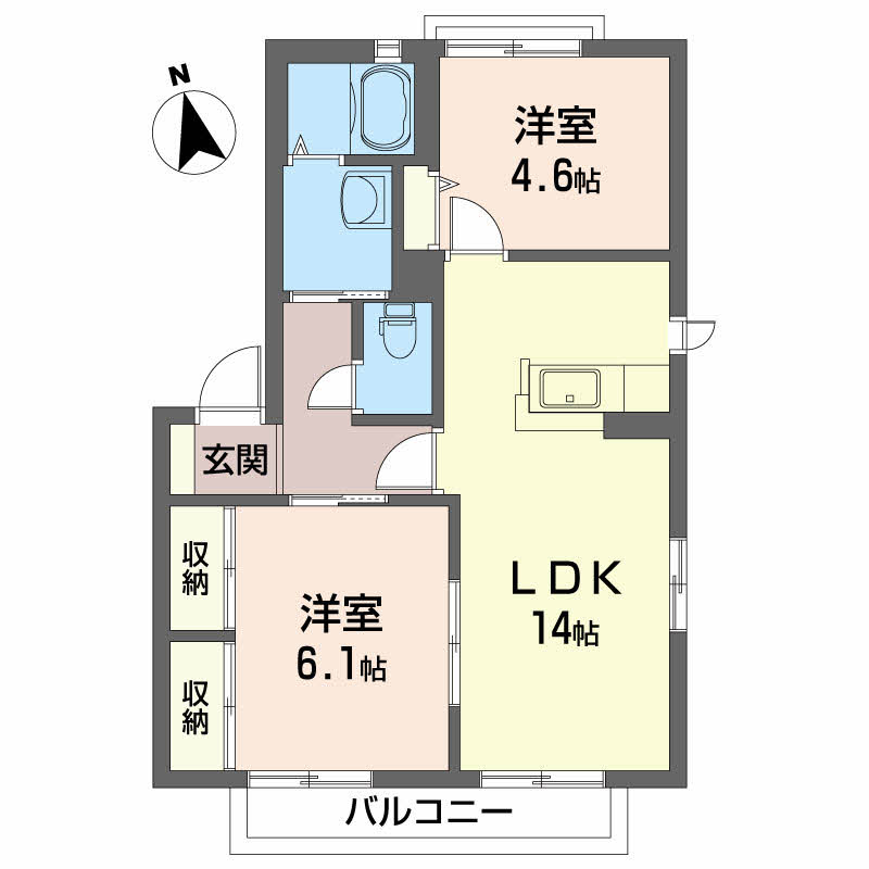 ＹＭハイツ　Ｃ棟C0101-2