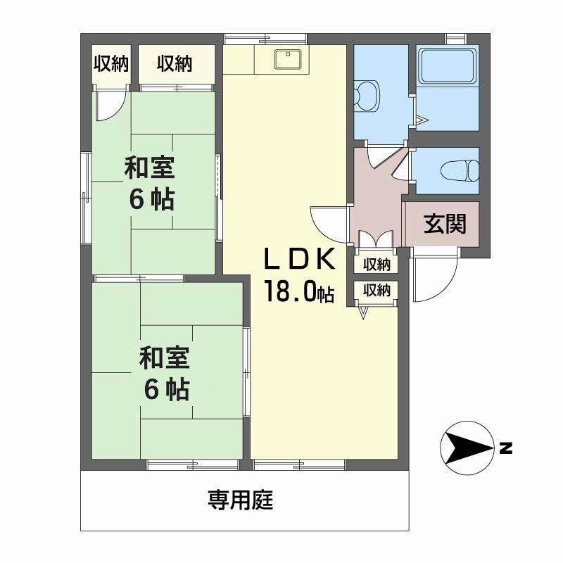 コーポＮ 101号-2
