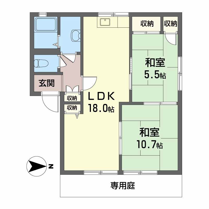 コーポＮ 105号-2