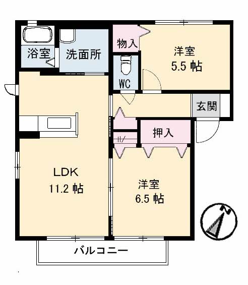 ガーデンクレス　Ｂ棟 B0101号-15