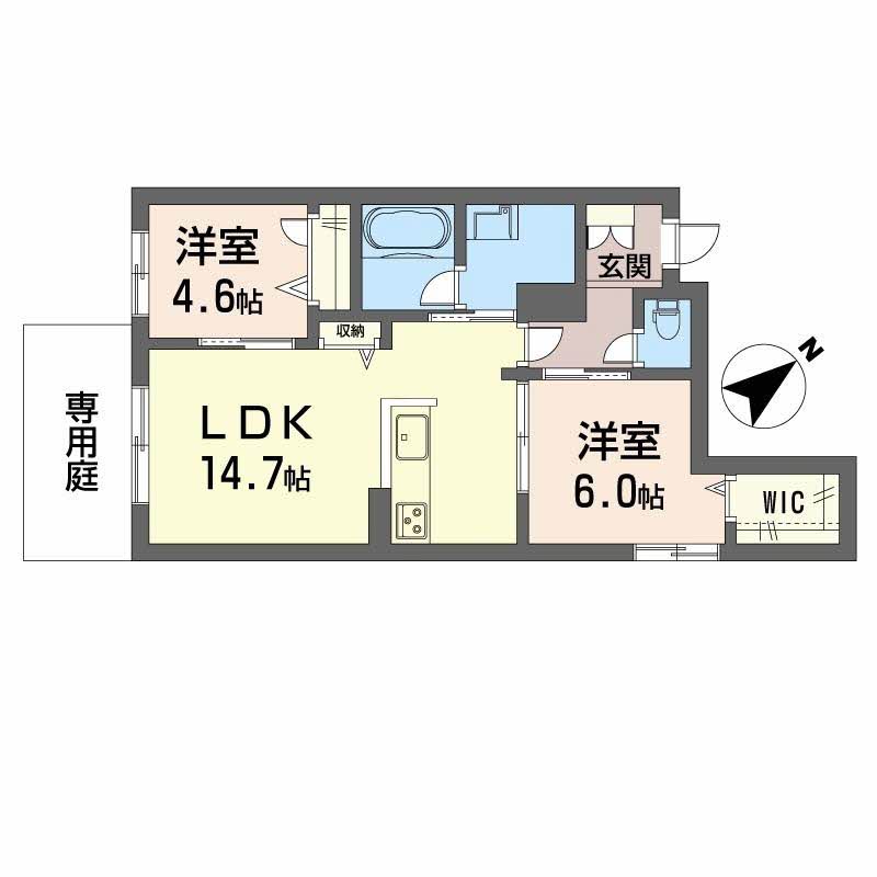 エクラージュ多治米Ⅱ A0101号-12
