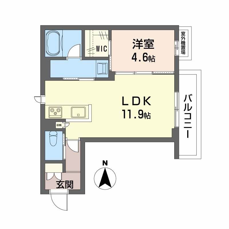 ユーグレイス東島田 A0401号-15