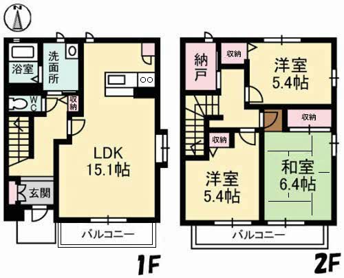 グランドールⅡ　Ｂ棟B0105-2