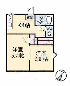 北浦コーポ A0101号-15