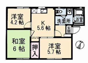 フレグランス南風Ⅱ　　Ｂ棟 B0103号-16