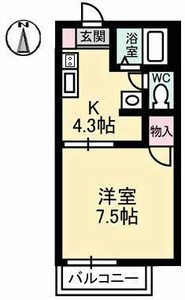 フレグランス野崎　Ｂ棟 B0202号室