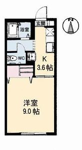 クレッシェンド A0101号室