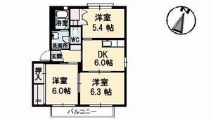 シャーメゾン大福　Ａ棟 A0201号室