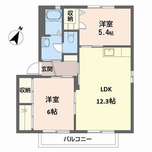 シャーメゾン大福　Ｂ棟 B0201号室
