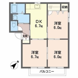 アレックス・コート 壱番館 A0202号-2