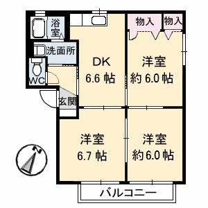 シャーメゾンふじ A0202号室