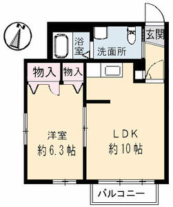 ラ・コリーヌ福泊 A0101号室