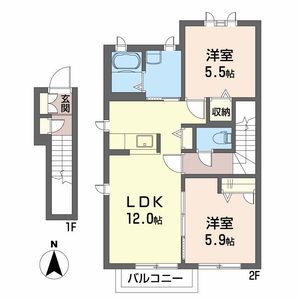 コンフォートリンナ　１番館 A0203号室