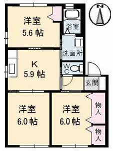 シャーメゾン　ジョリー・オー　Ⅱ番館 B0102号-16