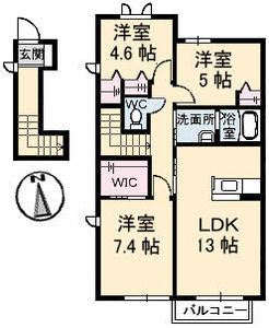 シャーメゾン原尾島　Ⅰ棟 A0202号-2