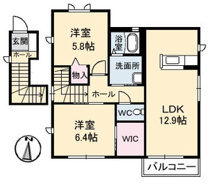 シャーメゾンフェリス A0201号室