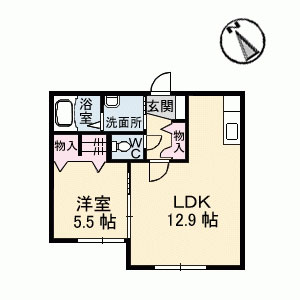 ラ・パルテール金岡東町　壱番館 A0102号室