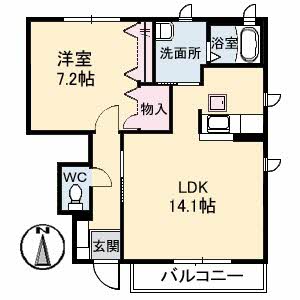 シャーメゾン西長瀬 A0102号-2