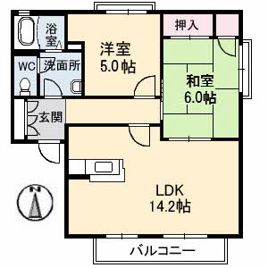 オークス　弐番館 B0202号室