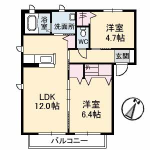 シャーメゾン箕島 A0101号-5