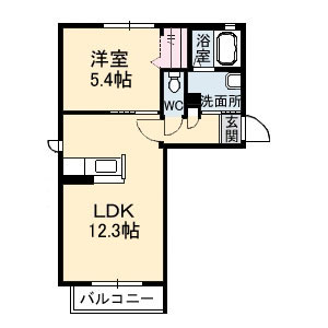 シャーメゾングロワール　Ａ棟 A0103号-2