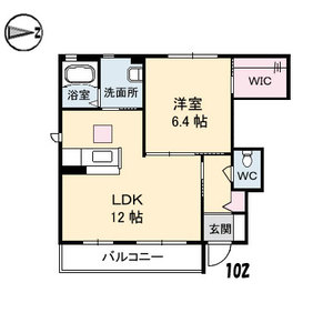 シャーメゾン・エレガンス　壱番館 A0102号室