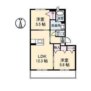 シャーメゾン　エスペランサ A0104号室