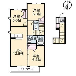 ブランドール山崎　参番館 C0202号室