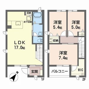 グレースメゾン湊 B棟 B0101号-2