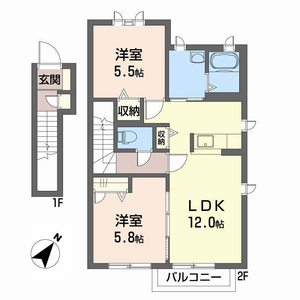 グレースメゾン湊 F棟 F0201号-16