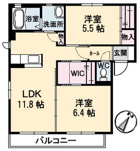 グレースメゾン湊　Ｇ棟 A0201号-2