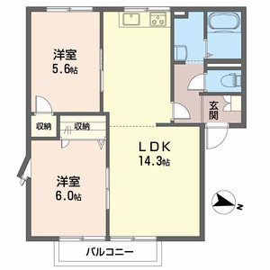 ガーデンハイツ　Ａ棟 A0201号室