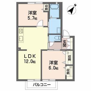 シャーメゾンＫ．Ｔ A0102号室