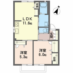 シャーメゾンＫ．Ｔ A0105号室