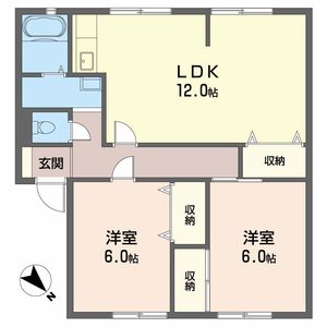 サンガーデンひあさ　Ｂ棟 B0102号室