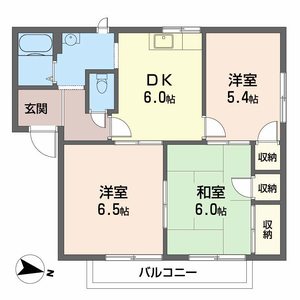 フローラルハイム　Ａ棟 A0201号-2