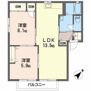 ハイムＡ．Ｄ．２１　Ｂ棟 B0205号-16