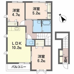 ベガ＆アルタイル A0201号室