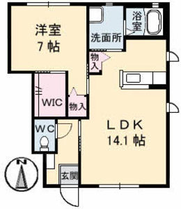 シャーメゾンＢｅ’ｓｅ（ベーゼ） A0103号室