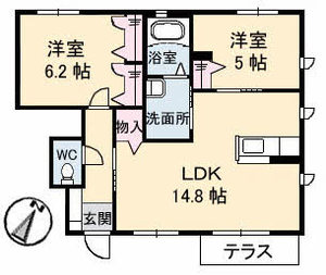 タウン表参道　Ｂ棟 B0106号室