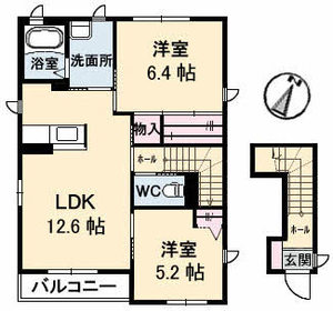 シャーメゾンＷｅ　Ｂ棟 B0203号-2