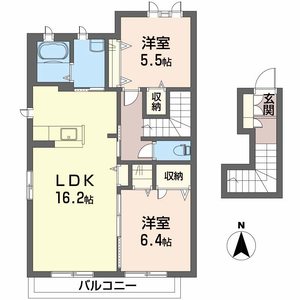 シャーメゾン西泉　Ｂ棟 B0205号-16